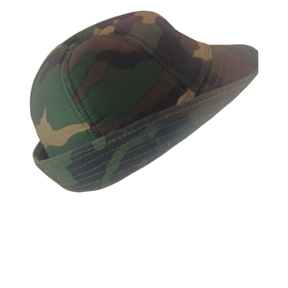 Vintage YR Headwear M81 Woodland Camouflage Fitted Patrol Cap
